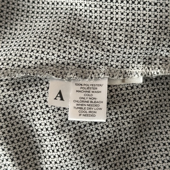 LOFT blouse XS black and white - Picture 9 of 9